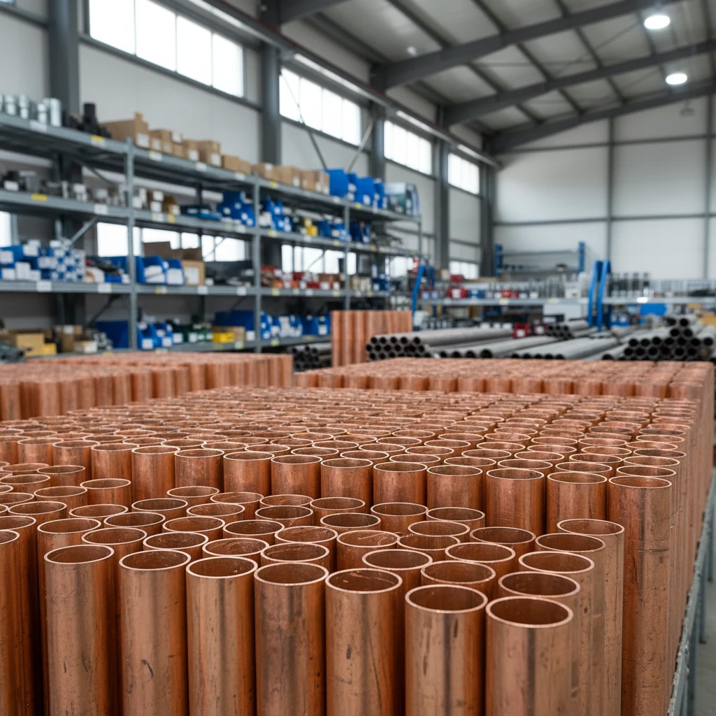 لوله مسی استاندارد مورد استفاده در سیستم‌های تهویه مطبوع و تبرید